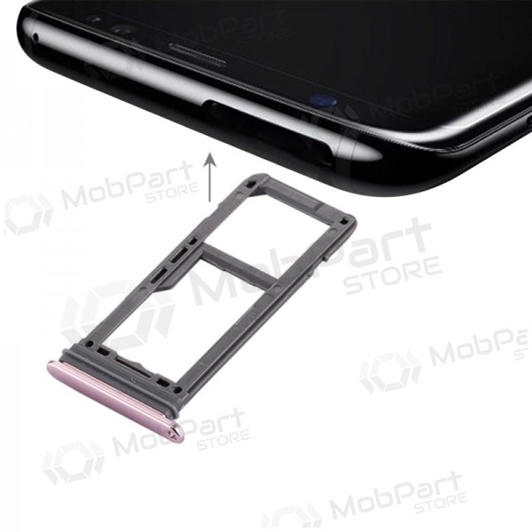 Samsung G950F Galaxy S8 / G955F Galaxy S8+ SIM kortholder (rosa)