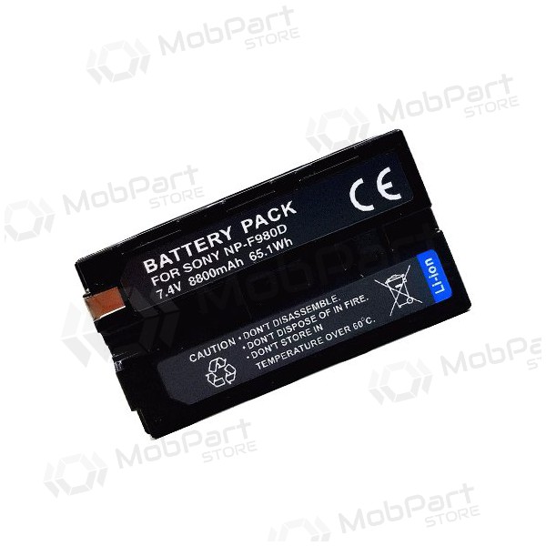 SONY NP-F980D 8800mAh foto batteri / akkumulator