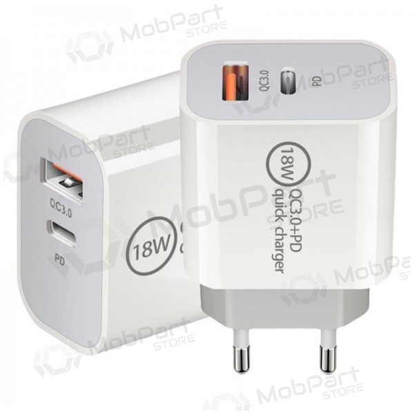 Lader 18W PD+QC3.0 SDC-18WACB (3A)