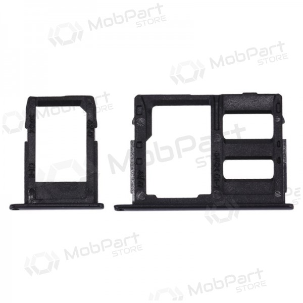 Samsung J330 Galaxy J3 2017 / J530 Galaxy J5 2017 / J730 Galaxy J7 2017 (2stk) SIM kortholder (svart) (original) Samsung J330 Galaxy J3 2017 / J530 Galaxy J5 2017 / J730 Galaxy J7 2017 (2stk) SIM kortholder (svart) (original)