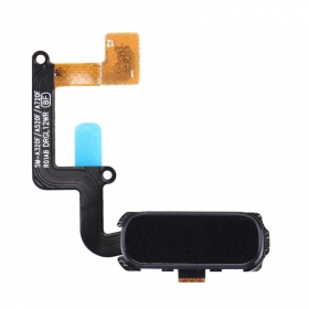 Samsung A320F Galaxy A3 (2017) / A520F Galaxy A5 (2017) / A720F Galaxy A7 (2017) HOME knapp flex kabel-kontakt (svart) (original)