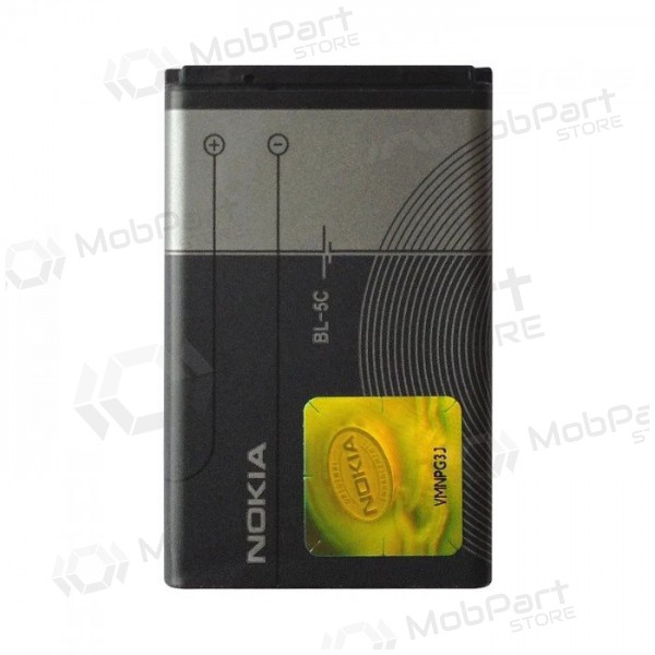 Nokia BL-5C batteri / akkumulator (1020mAh) (service pack) (original)