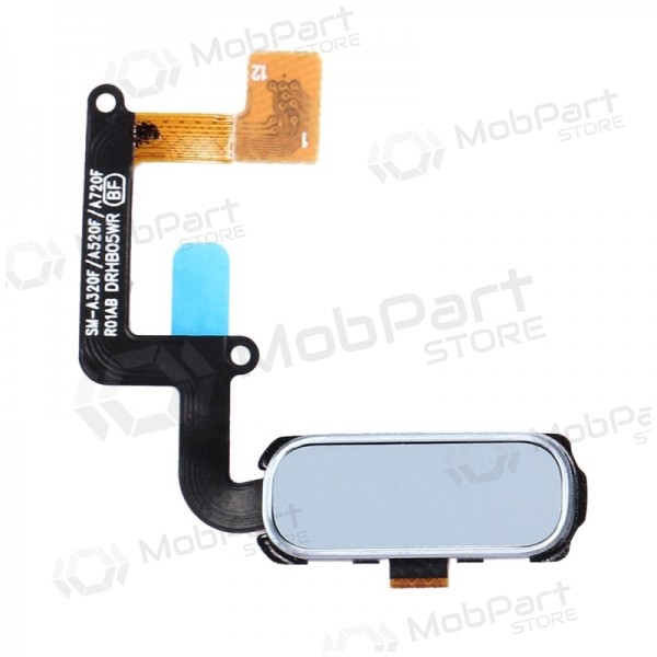 Samsung A320F Galaxy A3 (2017) / A520F Galaxy A5 (2017) / A720F Galaxy A7 (2017) HOME knapp flex kabel-kontakt (blått)