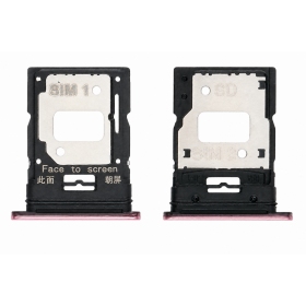 Xiaomi Mi 11 Lite 4G / 5G / 5G NE 2021 SIM-kortholder - (rosa)