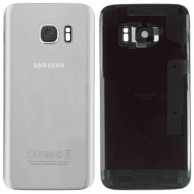 Samsung Galaxy S7 bakdeksel (sølv) (original)
