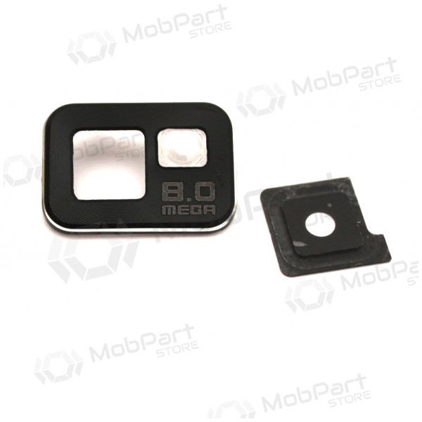 Samsung i9100 Galaxy S2 / i9105 Galaxy S2 Plus kameraglass (svart)