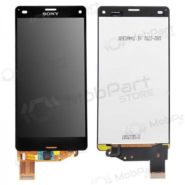 Sony Xperia Z3 Compact D5803 / D5833 skjerm (svart) - Premium