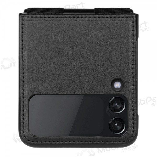 Samsung Galaxy Z Flip4 deksel - Nillkin Leather (svart)