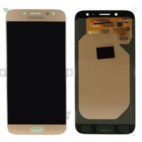 Samsung J730F Galaxy J7 (2017) skjerm (gyllen) (service pack) (original)