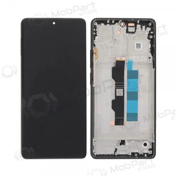 Ekranas Xiaomi Redmi Note 13 Pro 4G/Poco M6 Pro 4G su lietimui jautriu stikliuku og rėmeliu Midnight Black original (service pack) Ekranas Xiaomi Redmi Note 13 Pro 4G/Poco M6 Pro 4G su lietimui jautriu stikliuku og rėmeliu Midnight Black original (service pack)