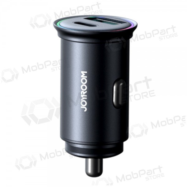Lader automobilinis Joyroom JR-CCN04 USB-C/USB-A 60W svart