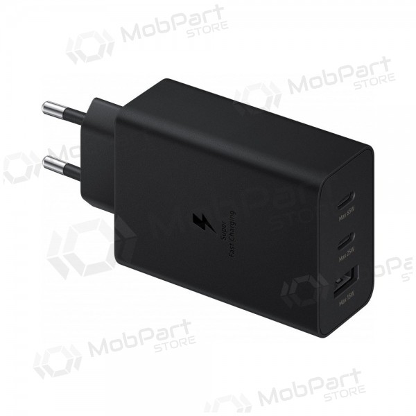 Nettlader Samsung EP-T6530NBEGEU 65 W 2x USB-C + USB-A svart