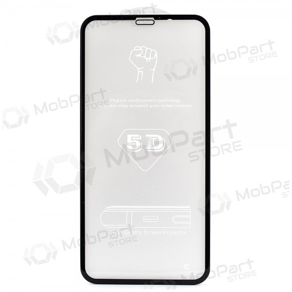 Samsung A207 Galaxy A20s herdet glass skjermbeskytter "5D Full Glue"