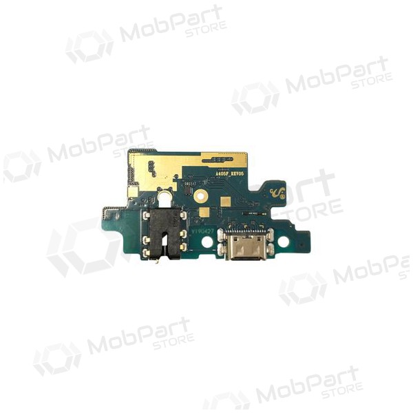 Samsung A405 Galaxy A40 2019 ladekontakt og mikrofon med flex
