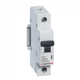 Miniatyrbryter MCB RX3 Legrand 419134 (10A, 1P, 230V, 6kA)