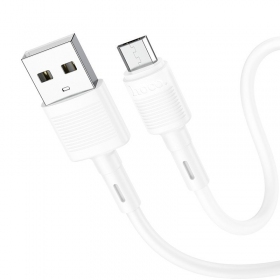Micro USB-kabel Hoco X83 USB-A til Micro USB 1 m hvit