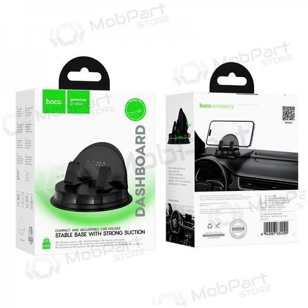 Mobilholder Hoco H55 (dashboard) svart