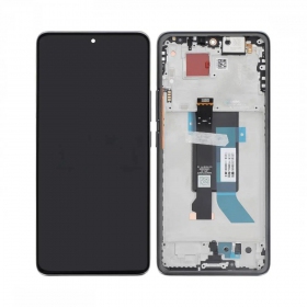 Xiaomi Poco X7 5G skjerm (svart) (med ramme) (original)