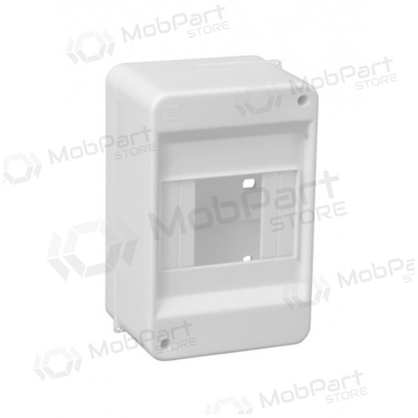 Pawbol 4 mod. virštinkinis skydelis C.2062 (be durelių,med įžeminimo gnybtais, hvit)