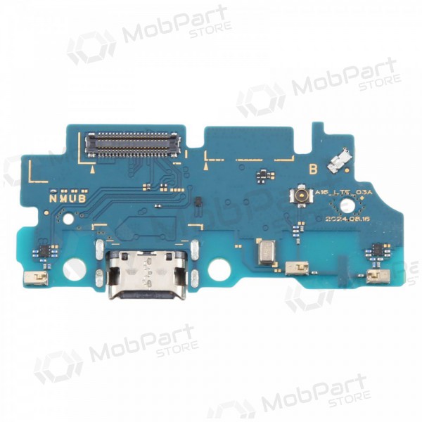 Samsung A165 Galaxy A16 4G ladekontakt og mikrofon med flex (service pack) (original) Samsung A165 Galaxy A16 4G ladekontakt og mikrofon med flex (service pack) (original)
