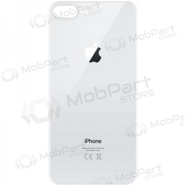 Apple iPhone 8 Plus bakside (sølvgrå) (bigger hole for camera)