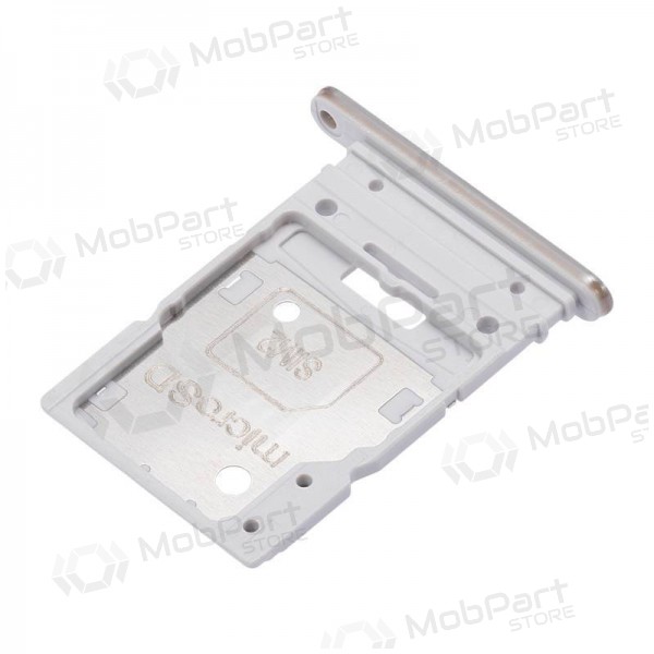 Samsung A536 Galaxy A53 5G SIM kortholder (hvit) (service pack) (original) Samsung A536 Galaxy A53 5G SIM kortholder (hvit) (service pack) (original)