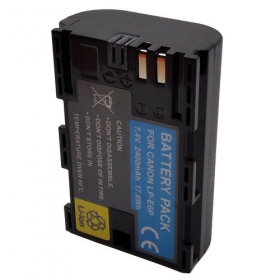 CANON LP-E6P 2400mAh foto batteri / akkumulator