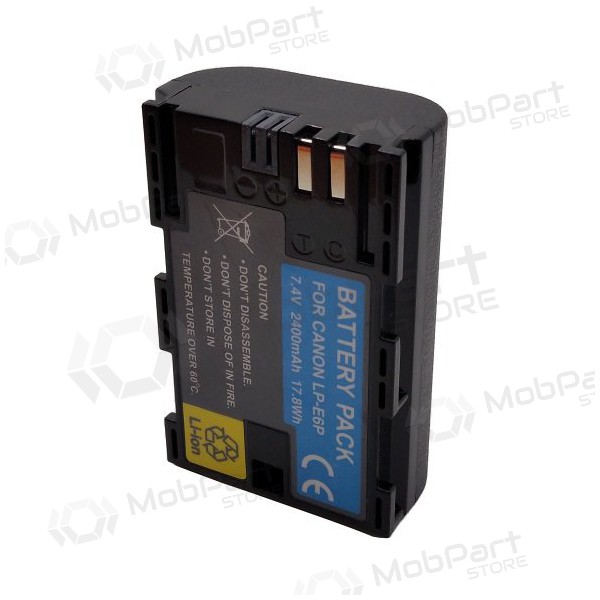 CANON LP-E6P 2400mAh foto batteri / akkumulator CANON LP-E6P 2400mAh foto batteri / akkumulator