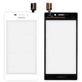 Sony D2302 Xperia M2 Dual / D2303 Xperia M2 / D2305 Xperia M2 / D2306 Xperia M2 liečiamas stikliukas (hvit)