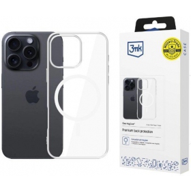 Deksel / etui 3mk Clear MagCase Apple iPhone 17 Pro Max