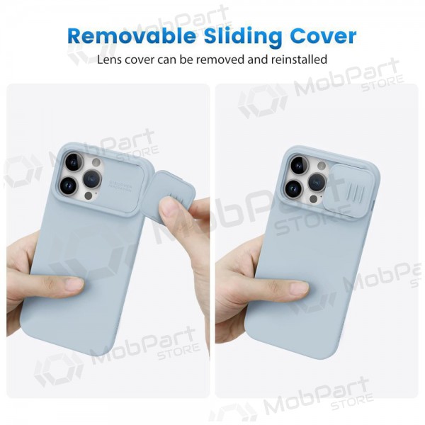 Apple iPhone 14 Pro deksel „Nillkin Silicone“ (grå)