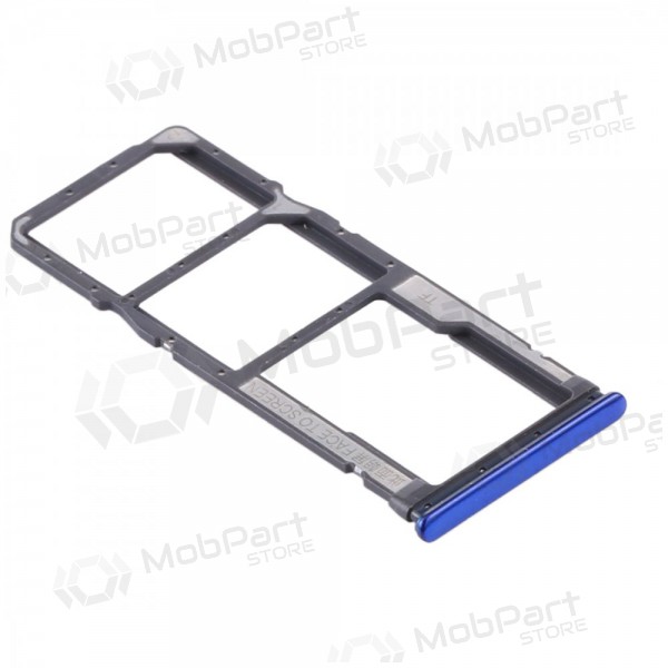 Xiaomi Redmi Note 8 / Redmi Note 8 2021 SIM kortholder blå (Neptune Blue)