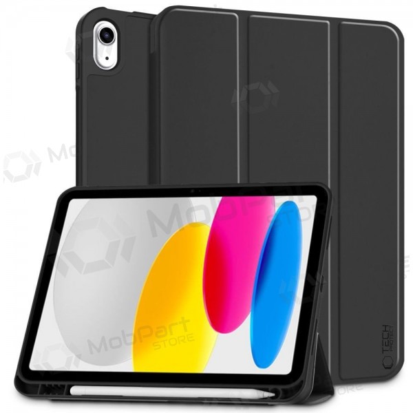 Apple iPad 10.9 2022, iPad 11 2025 deksel - Tech-Protect SmartCase Pen Holder (svart)