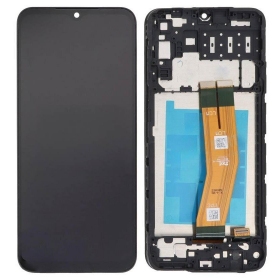 Samsung Galaxy A14 skjerm (med ramme) (Yellow flex) (Premium)