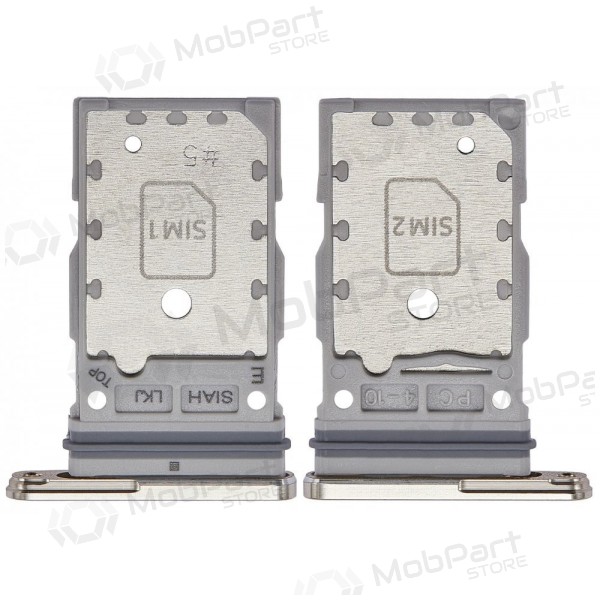Samsung Galaxy S23 Ultra SIM-kortholder (krem) (original)