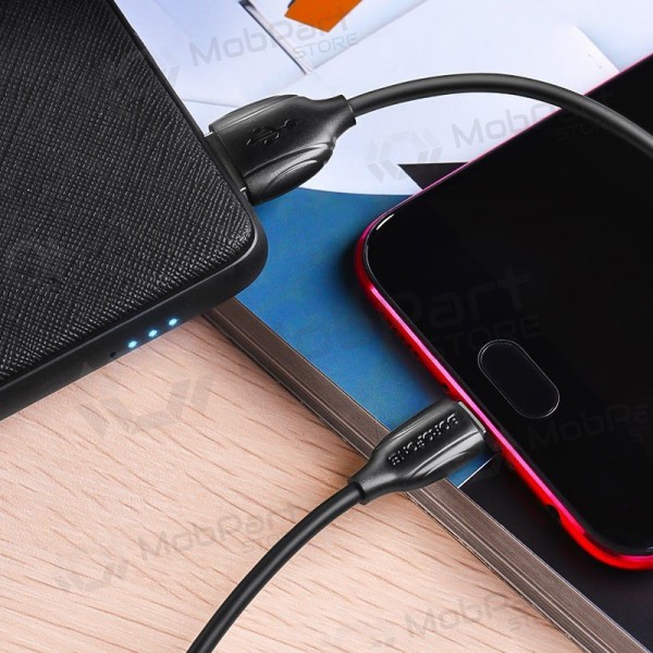 Micro USB-kabel Borofone BX19 USB-A til Micro USB 1 m svart