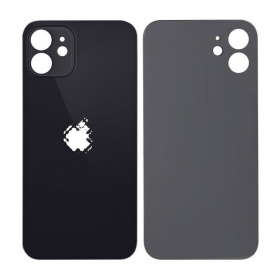 Apple iPhone 12 bakside (svart) (bigger hole for camera)