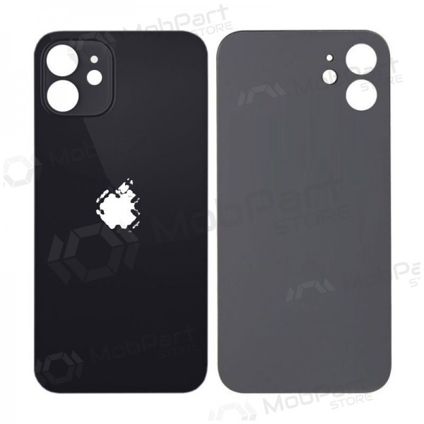 Apple iPhone 12 bakdeksel (svart)