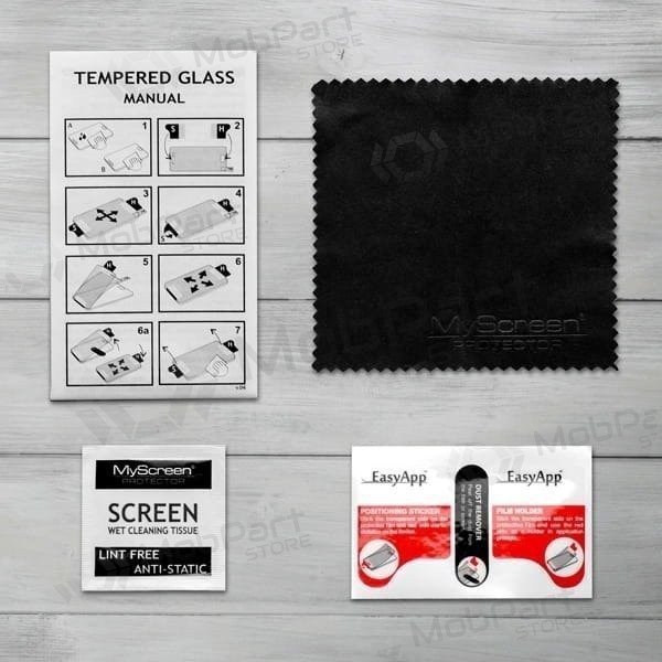 Samsung A025 A02s / A037 A03s herdet glass skjermbeskytter "MyScreen Lite Edge Full Glue"