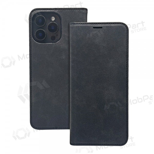 Samsung Galaxy A16 deksel - Smart Suede (svart)