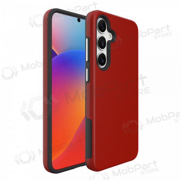 Deksel / etui Perfectionists Triangle Case Samsung G991 S21 5G rød Deksel / etui Perfectionists Triangle Case Samsung G991 S21 5G rød