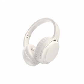 Trådløse hodetelefoner med mikrofon Dudao X22Pro Bluetooth USB-C hvit