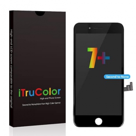 Apple iPhone 7 Plus skjerm (svart) (Premium)