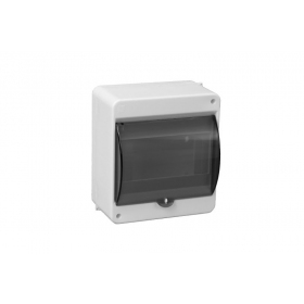 Pawbol 6 mod. virštinkinis skydelis C.2031 (su gjennomsiktigom durelėm,med įžeminimo gnybtais, hvit)