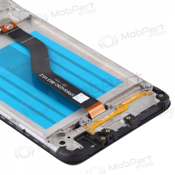 Samsung Galaxy A20s skjerm (med ramme) (original) Samsung Galaxy A20s skjerm (med ramme) (original)