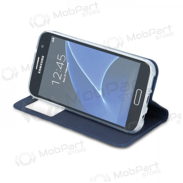 Samsung G975 Galaxy S10 Plus deksel - Smart Look (mørkeblå)