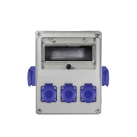 Pawbol B.1812-S skydasmed kištukiniais lizdais (8mod., 16A 230V)