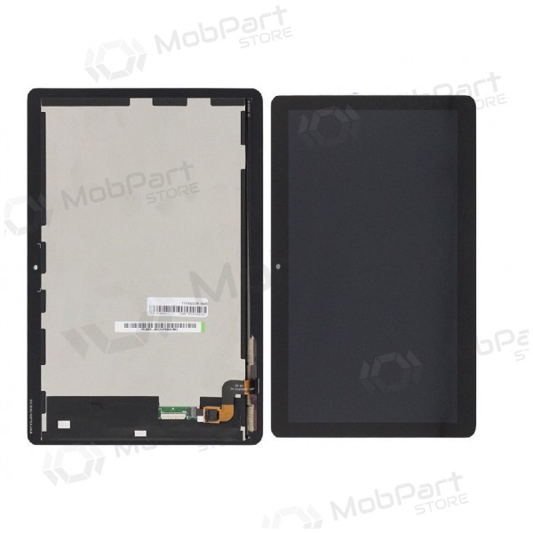 Huawei MediaPad T3 10 (AGS-W09/AGS-L09) skjerm (svart) (med ramme) (servicepakke) (original)