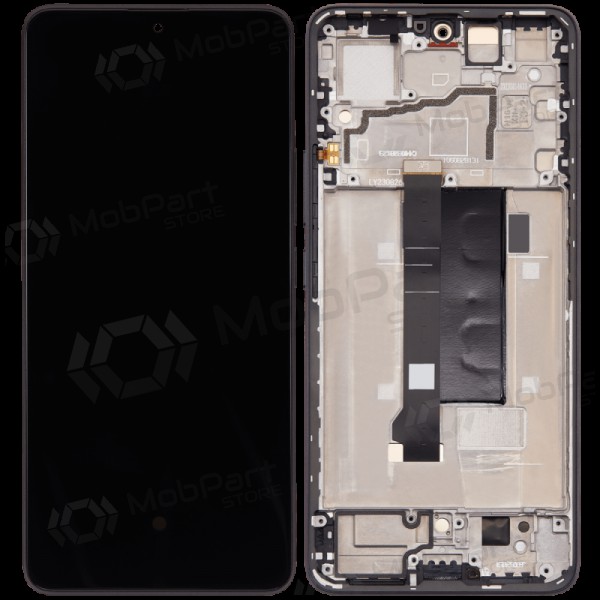 Xiaomi Poco X6 5G (compatible with Redmi Note 13 Pro 5G) skjerm (svart) (med ramme) (original) Xiaomi Poco X6 5G (compatible with Redmi Note 13 Pro 5G) skjerm (svart) (med ramme) (original)