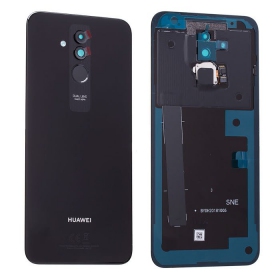 Huawei Mate 20 Lite bakside (svart) (brukt grade C, original)